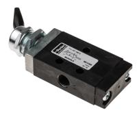 b43003ls Parker Lever 3/2 Pneumatic Manual Control Valve B43 Series, G 1/8, 1/8in, III B