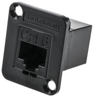 ehrj45p6 Switchcraft EH Series RJ45 Adapter, Cat6, Unshielded