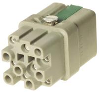 09120123101 HARTING Heavy Duty Power Connector Insert, 10A, Female, HAN Q Series, 12 Contacts