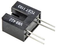 tcst1103 TCST1103 Vishay, Through Hole Slotted Optical Switch, Phototransistor Output