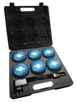 flash106bu Viso Weighted 75 mm Polycarbonate Safety Light