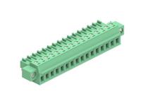 395145016 Molex, 3.81mm Pitch, 39514, 16 Way, Horizontal, Pluggable Terminal Block, Plug,