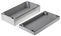 220104000 ROLEC Technobox Series Grey ABS Enclosure, IP66, Grey Lid, 201 x 101 x 60mm