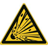 816667 Brady Self-Adhesive Hazardous Substances Hazard Warning Sign