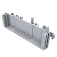 cimemsef2250spk5 CAMDENBOSS Pack of 5 End Section with Foot for Use with 72mm wide PCBs