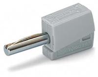215-811 WAGO Grey Male Banana Connector, 19.5 mm Connector, Cage Clamp Termination, 20A, 42V