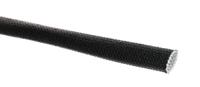 398-852 RS PRO Braided Acrylic Fibreglass Black Cable Sleeve, 4mm Diameter, 5m Length