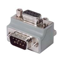 dg909mf1 L-Com D Sub Adapter Male 9 Way D-Sub to Female 9 Way D-Sub