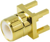smz1251b6-3gt30g-75 Amphenol RF, Jack Through Hole SMB Connector, 75Ω, Solder Termination, Straight Body
