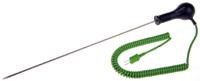 283-886 RS PRO K Needle Temperature Probe, 300mm Length, 3.3mm Diameter, +250 °C Max, With SYS Calibration