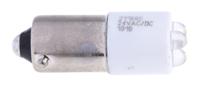 211-695 RS PRO White Panel Mount Indicator, 24V ac/dc, 25 x 10mm Mounting Hole Size