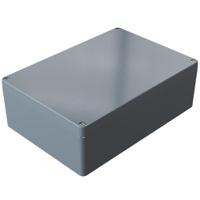 01233311 Rose Aluminium Standard Series Grey Die Cast Aluminium Enclosure, IP66, IK09, Grey Lid, 330 x 230 x 111mm