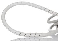 161-41154-sbpe6-gy HellermannTyton Spiral Wrap, I.D 6mm, 40mm Polyethylene SBPE Series
