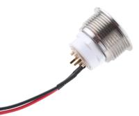 48m-612b ITW Switches 48M Series Illuminated Push Button Switch, Latching, Panel Mount, 19.43mm Cutout, SPST, Blue LED, 48V dc,