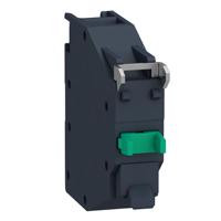 zbe101gex Schneider Electric Harmony Series Contact Block for Use with For Control Station And Enclosures, 1NO