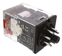 mks2pin-110vac Omron Plug In Power Relay, 110V ac Coil, 10A Switching Current, DPDT