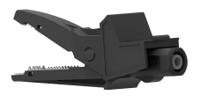 5004lm-iec-n Electro PJP Alligator Clip, Nickel-Plated Steel Contact, 20A, Black