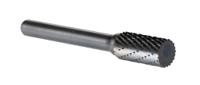p80196x60 Dormer P801 Series Cylinder Burr, 9.6mm Capacity, Carbide Blade