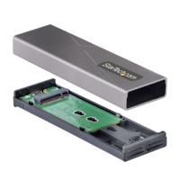 m2-usb-c-nvme-sata StarTech.com 0.86in M.2 SATA Hard Drive Enclosure, USB C