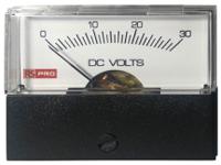 186-2534 RS PRO Analogue Panel Ammeter DC, 57mm x 44mm, ±1.5 % Moving Coil