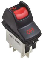 kl462akxa126n01026 Apem DPST, On-On Rocker Switch Panel Mount