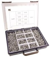 529-176 Mapa Plain Steel Blind Rivet Set, 1600 pieces