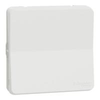 mur39027 Schneider Electric White Push Button Light Switch, Mureva Styl