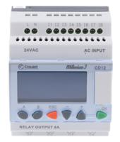 88974044 Crouzet Millenium 3 Series Logic Module, 24 V ac Supply, Relay Output, 8-Input, Digital Input