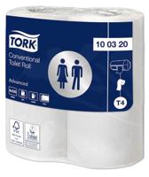 100320 Tork 36 Packs of rolls of 320 Sheets Toilet Roll, 2 ply