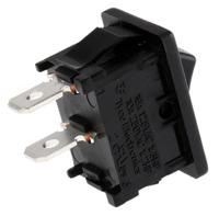 prasa1-16f-bb0bw TE Connectivity SPST, On-Off Rocker Switch Panel Mount