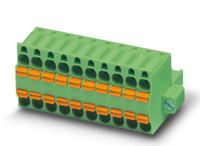 1962710 Phoenix Contact, 5.08mm Pitch, TFKC 2.5/ 4-STF-5.08, 4 Way, Pluggable Terminal Block, Plug, Spring Cage Termination,