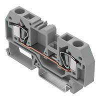 282-901 WAGO  282 Series Grey, 6mm², Single-Level, Cage Clamp Termination