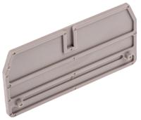1608740000 Weidmuller Z Series End Cover for Use with DIN Rail Terminal Blocks