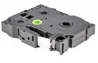 tze-335 Brother White on Black Label Printer Tape, 8 m Length, 12 mm Width