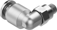 npqr-l-m5-q4 Festo NPQR Series Elbow Fitting, M5 Male to For tubing outside diameter 4 mm, Threaded-to-Tube Connection Style, 8085679