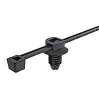 150-00700-t50ift7-pa66hs-bk HellermannTyton Cable Tie, Releasable, 300mm x 4.6 mm, Black PA 6.6 Heatstabilised, Pk-500