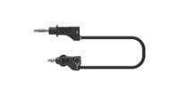 2117-50n Electro PJP Test lead, 36A, 30 → 60V, Black, 50cm Lead Length