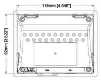 88970524 Crouzet em4, Millenium 3 Touch Screen HMI - 4.3 in, TFT LCD Display, 480 x 272