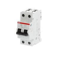 2cds252001r0205-s202-b20 ABB System Pro M Compact S200 MCB, 2P, 20A Curve B, 400V AC, 110V DC, 6 kA Breaking Capacity