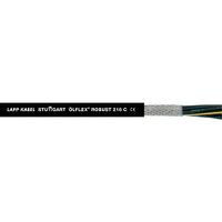 0022760 Lapp ÖLFLEX ROBUST 215 C Control Cable, 12 Cores, 1.5 mm² CSA 15 AWG, Screened, 50 m, Black Polypropylene Sheath