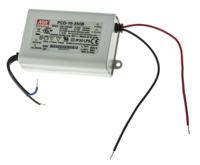 pcd-16-350b MEAN WELL LED Driver, 24 → 48V Output, 16.8W Output, 350mA Output, Constant Current Dimmable