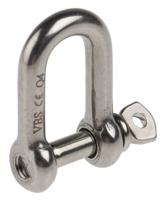 183-5914 RS PRO D-Shackle, Stainless Steel, 120kg
