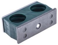 145-9778 RS PRO Double Tube Clamp for 28mm tube