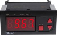 124-1074 RS PRO Panel Mount Temperature Indicator, 77 x 35mm 4 Input None, 24 V ac Supply Voltage
