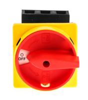 466-138 RS PRO 3P Pole Panel Mount Isolator Switch - 63A Maximum Current, 22kW Power Rating, IP65