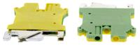 0441504 Phoenix Contact 2-Way DIN Rail Earth Modular Terminal Block, 24 → 10 AWG Wire, Screw Down, Polyamide Housing,