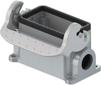 7033106350 Wieland Bottom BAS GUT GM Heavy Duty Power Connector Housing, 6 Contacts, M20 Thread, Side Entry Revos BASIC Range