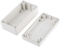 a9404341 OKW Shell-Type Case Series White ABS Handheld Enclosure, , IP65, 85 x 45 x 33mm