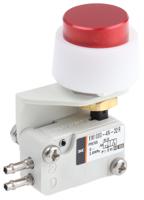 vm1000-4n-32r SMC Push Button 3/2 Pneumatic Manual Control Valve VM1000 Series, 2.5mm, III B