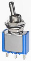 5636a17 APEM Toggle Switch, Panel Mount, On-On, SPDT, Solder Lug Terminal, 30V dc